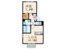 D-room南方 1LDKの間取り