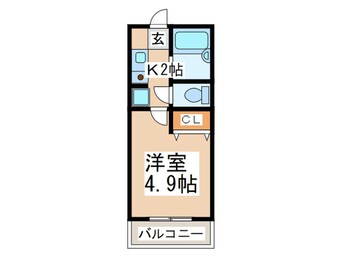 間取図 アールズプレイス二日市