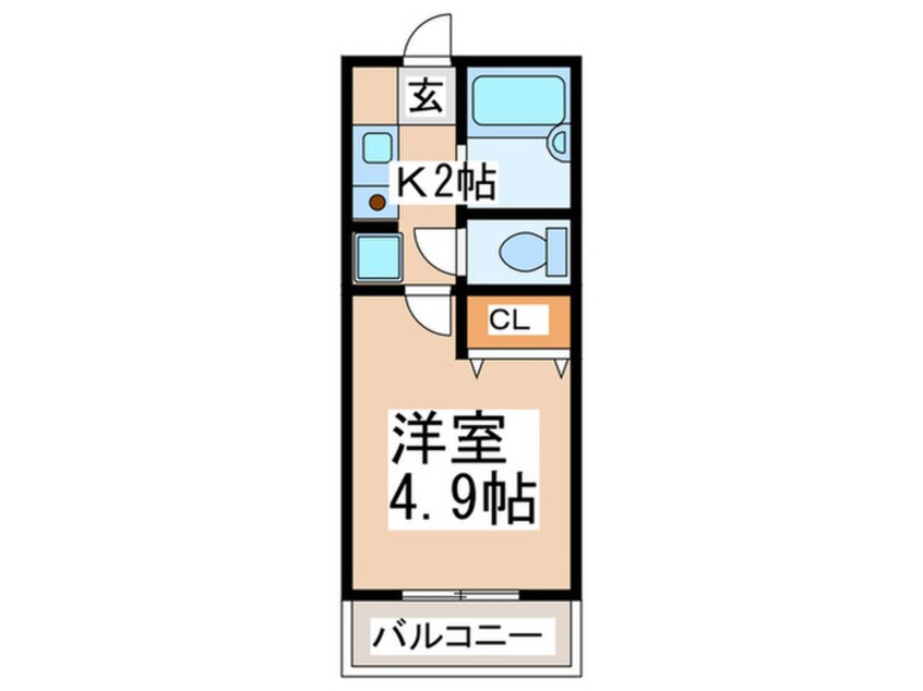 間取図 アールズプレイス二日市