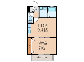 間取図 トレゾア湯川新町A棟