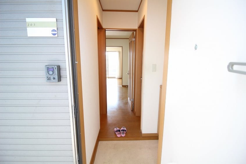 玄関 トレゾア湯川新町A棟