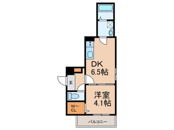 間取図 Ｃｈｅｒｉｍ西鉄久留米駅前