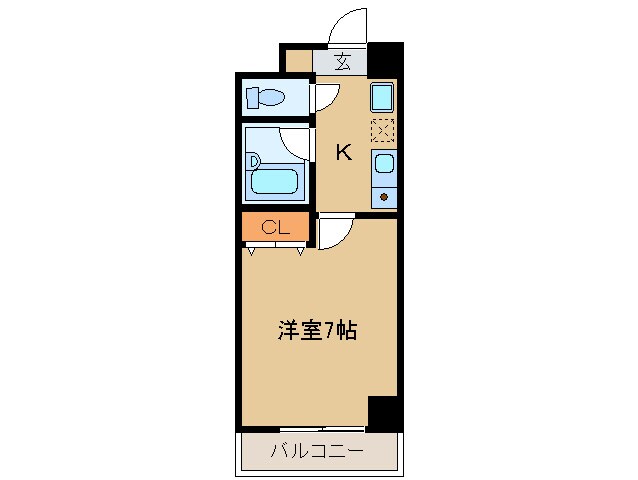 間取り図 シャイン　大手門