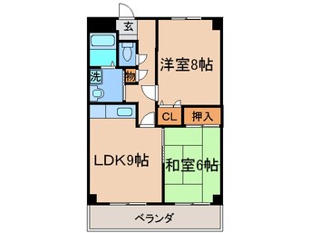 間取図 リリ－フ浅川Ⅰ