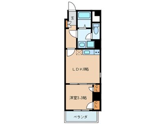 間取図 パナムコーム室見