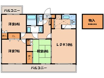 間取図 ＲＫ西新