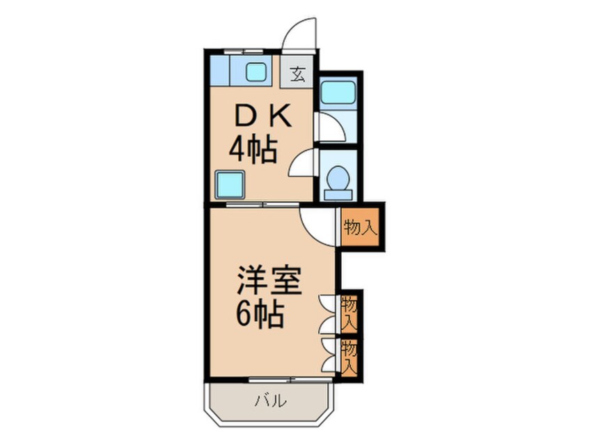 間取図 エスポアールマンション