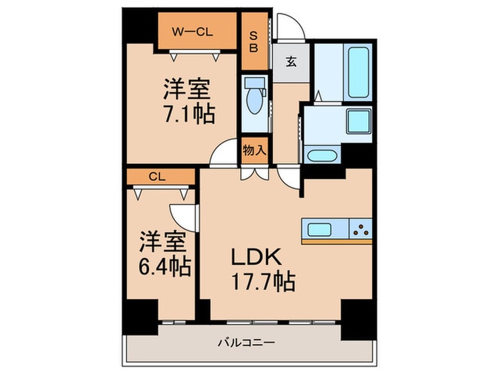 間取り図 ゼクシオン博多