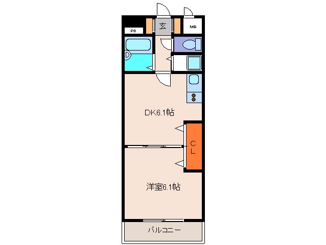 間取り図 ＦＲ六本松