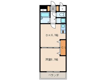 間取図 ＦＲ六本松