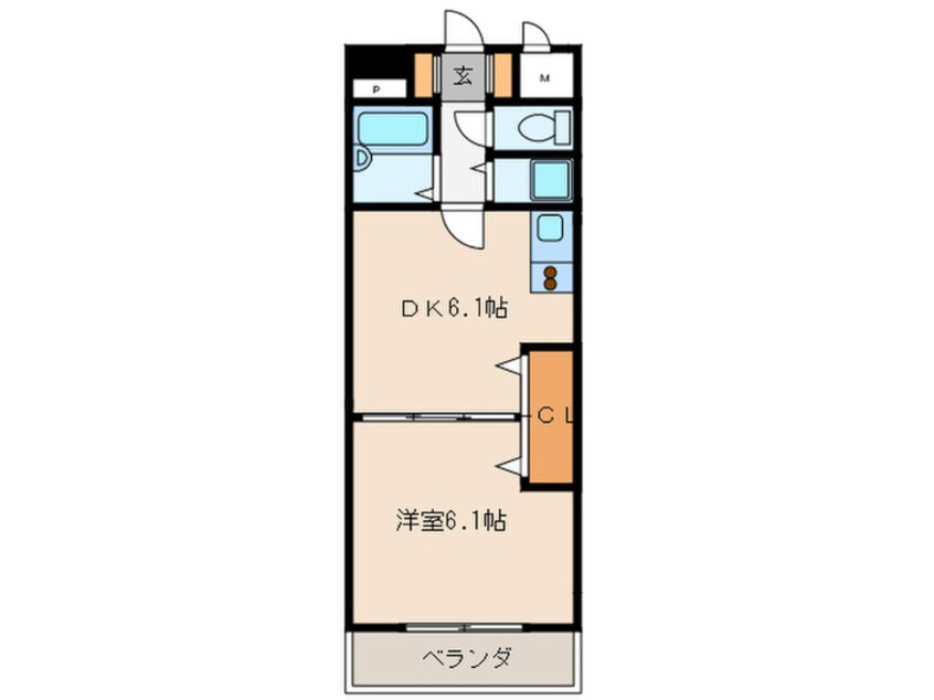 間取図 ＦＲ六本松