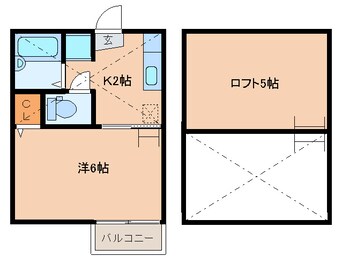間取図 エクセリ－ヌ藤崎