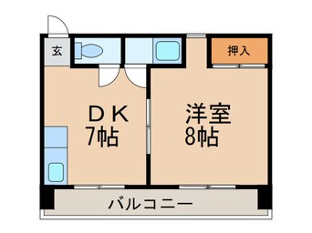 間取図 丸万コーポ