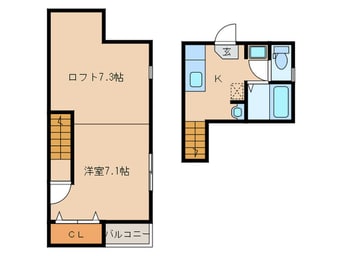 間取図 POLARIS CITY Ⅲ