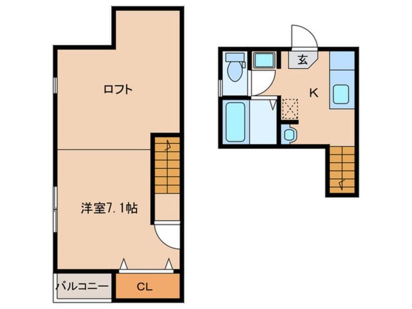 間取図 POLARIS CITY Ⅲ