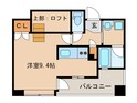 アクタス大手門Ⅱ（504）の間取図