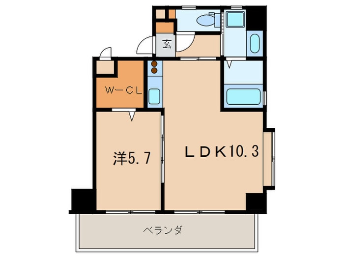 間取り図 アイランドコート別院
