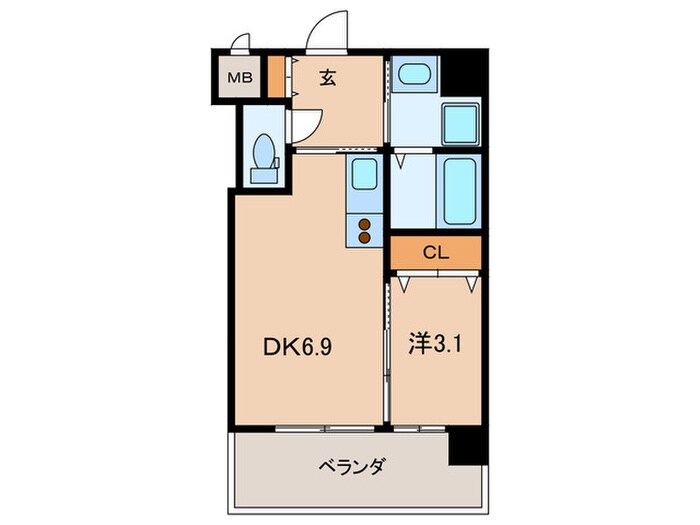 間取り図 アイランドコート別院