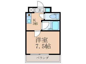 間取図 トーカンキャステール菅原