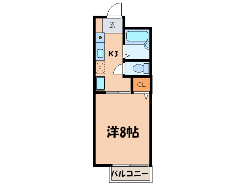 間取図 アルシュ霧ヶ丘