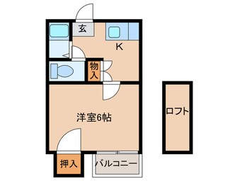 間取図 スカイハイツ