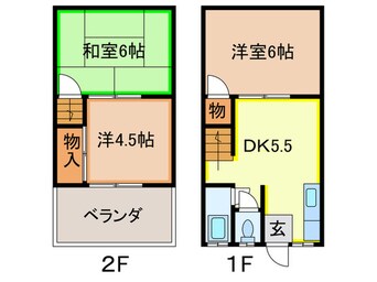 間取図 山香荘