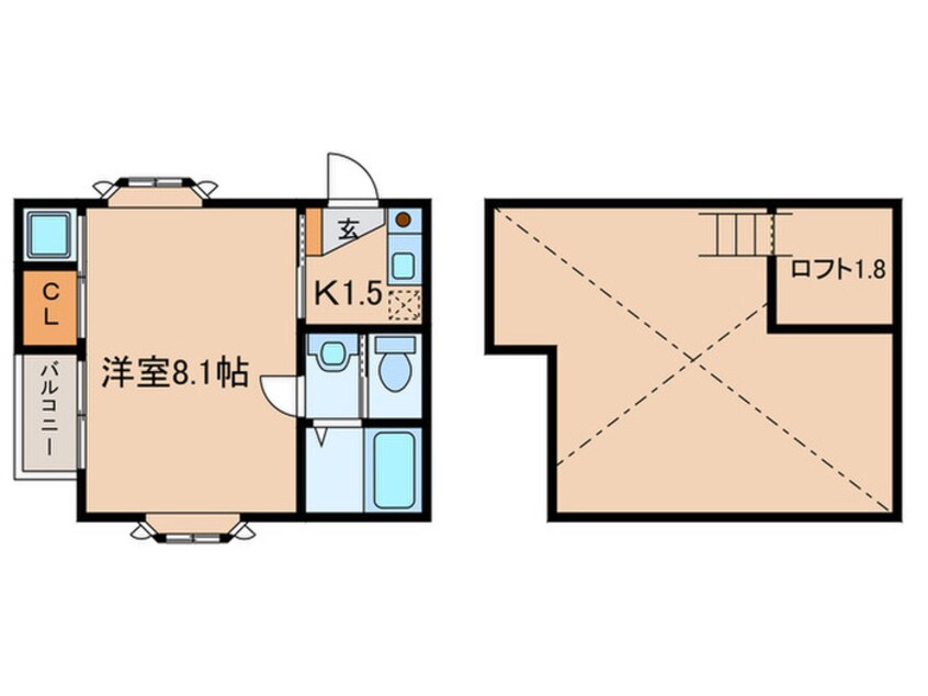 間取図 サクセスハイツ桜台