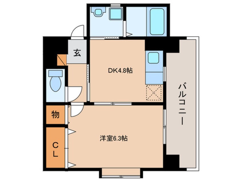 間取図 リヴィエール友泉亭