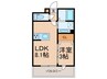 CASTILLO 1LDKの間取り