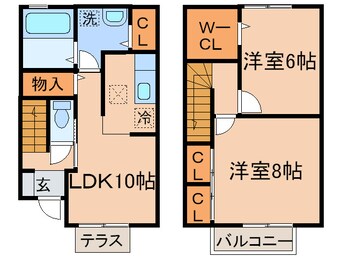 間取図 グリ－ンハウスＡ棟