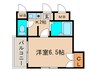 ピュア天神 1Kの間取り