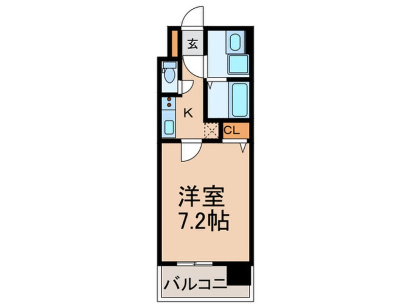 間取図 ｻｳﾞｫｲｿﾘﾃﾞｨﾃｨ(403)