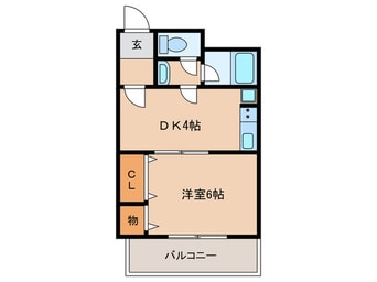 間取図 小田部ビル