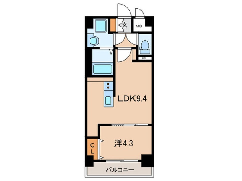 間取図 レジェンド紺屋町