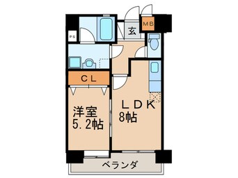 間取図 エクセレント東町