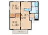 ハッピ－タウン　Ａ棟 2LDKの間取り