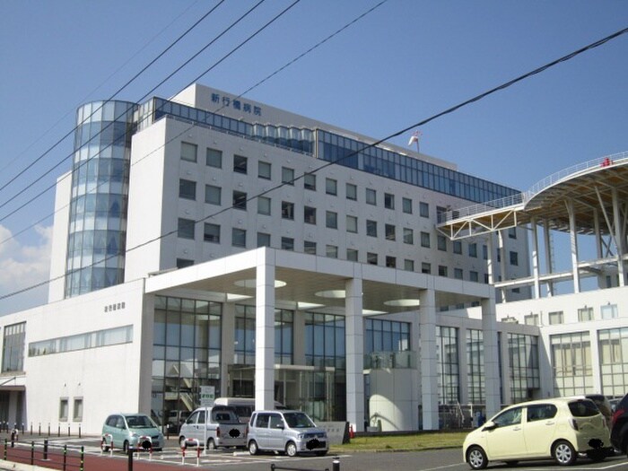新行橋病院(病院)まで1600m ハッピ－タウン　Ｂ棟