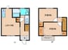 ハイル－ラル４Ｂ棟 2LDKの間取り