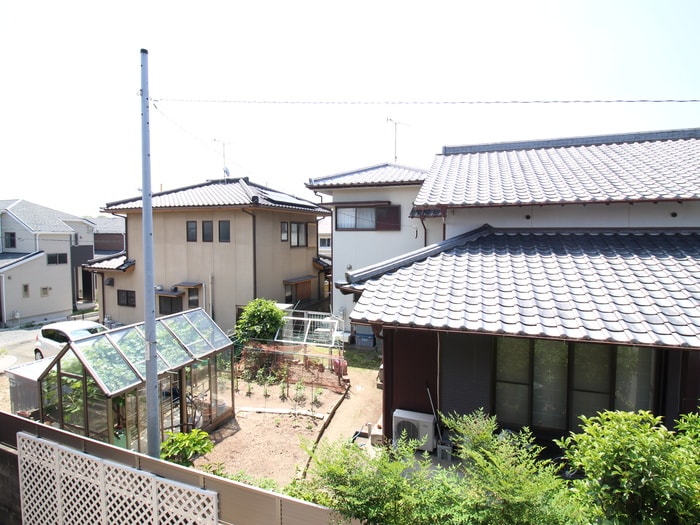 室内からの展望 メゾネット青空