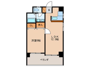 間取図 ニッセイ・ディーセント小笹