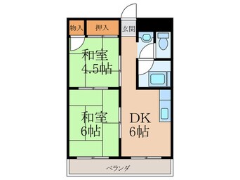 間取図 高峰ビル