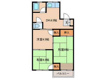 間取図 曰佐第一ビル