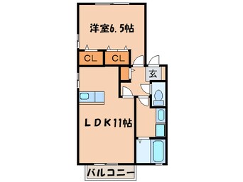 間取図 ブリエＢ棟