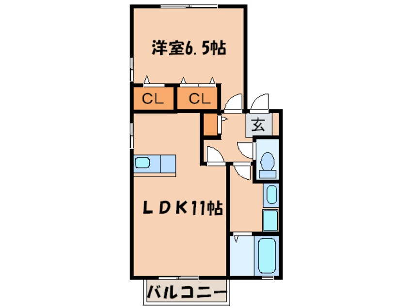間取図 ブリエＢ棟