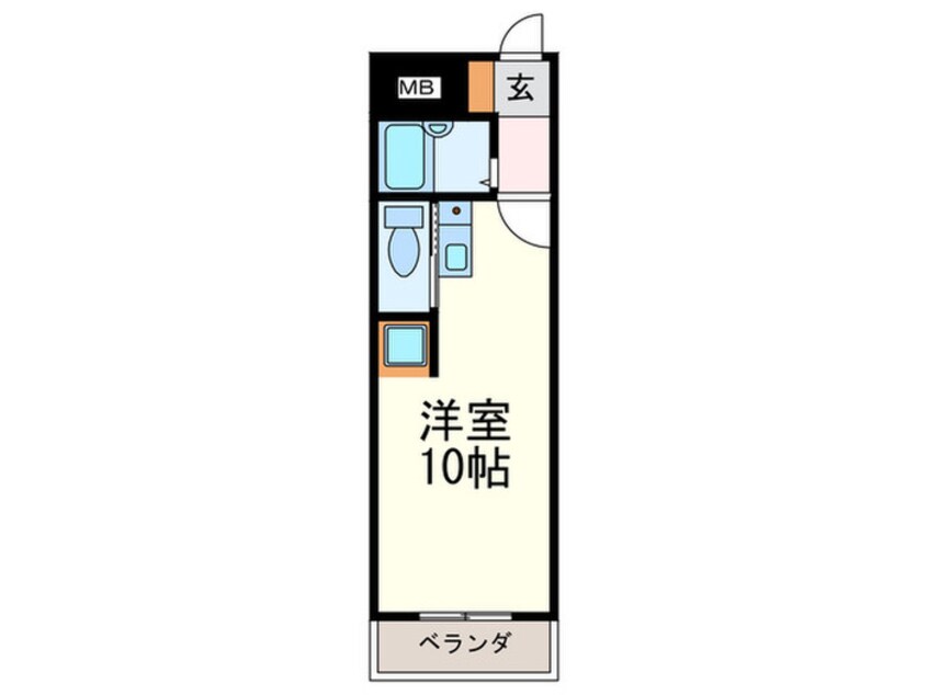 間取図 アバンダント８４
