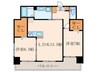 クレスト西小倉 2LDKの間取り