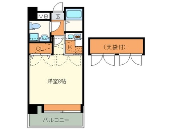 間取図 エステート・モア・平尾パージュ