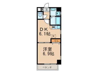 間取図 ハイネスト香椎参道