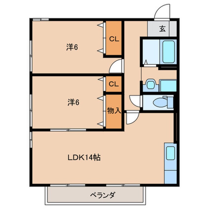 間取図 グランパルクＣ