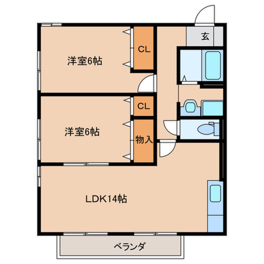 間取図 グランパルクＣ